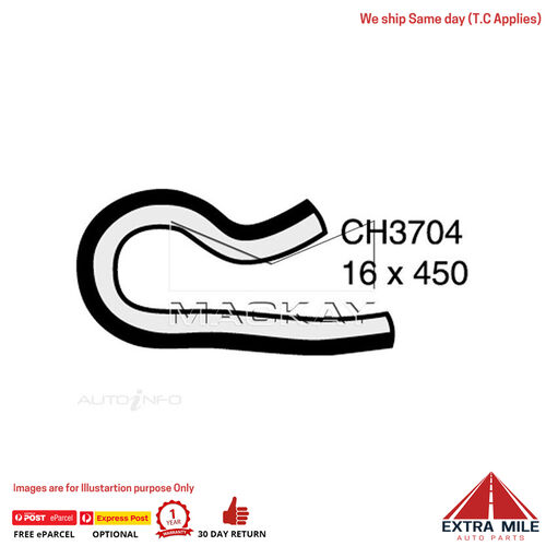 Mackay Engine By Pass Hose For Honda CRX EG 1.6L Petrol Manual / Auto  CH3704