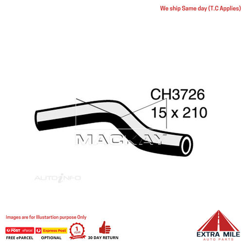 Mackay Heater Hose For Holden Commodore VZ 3.6L V6 Petrol Manual / Auto  CH3726