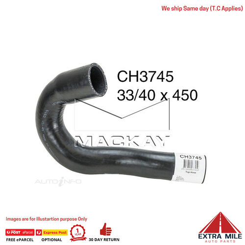 Mackay CH3745 Radiator Upper Hose For Nissan Navara D22 3.0L I4 Turbo Dslan&Auto