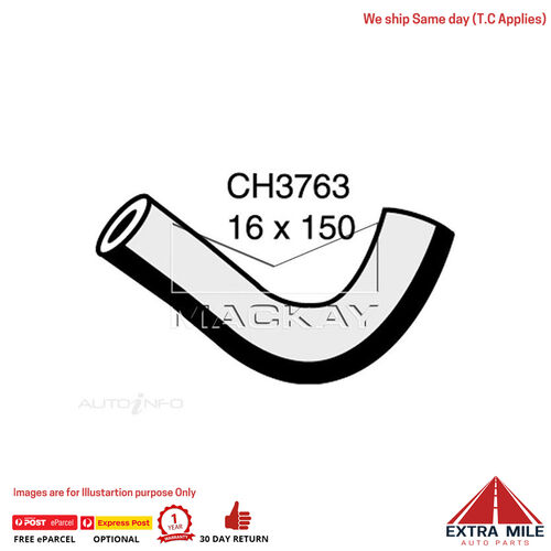 CH3763 Heater Hose for Mitsubishi Pajero NP 3.2L I4 Turbo Diesel Manual / Auto