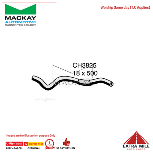 Mackay Heater Hose - CH3825