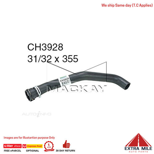 Mackay CH3928 Radiator up Hose For Ford FIESTA WP WQ 1.6L I4 Ptl Manual&Auto