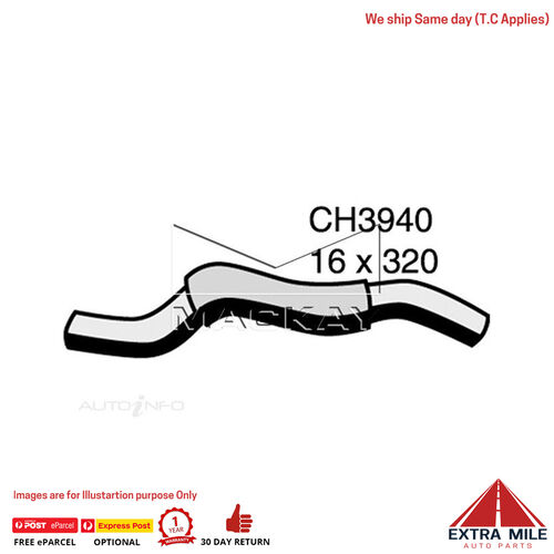 Mackay Heater Hose For Hyundai Getz TB 1.3L Petrol Manual / Auto  CH3940