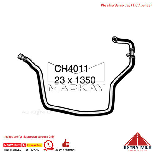 CH4011 Heater Hose For Ford FIESTA WP WQ 1.6L I4 Petrol Manual & Auto Mackay