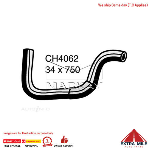 Mackay Radiator Lower Hose For Mitsubishi Triton MK 2.8L Turbo Diesel Man/ Auto