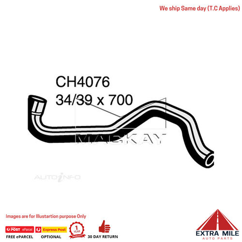  CH4076 Radiator Lower Hose For Mercedes Benz C200 W202 2.0L I4 Ptl Man&Auto