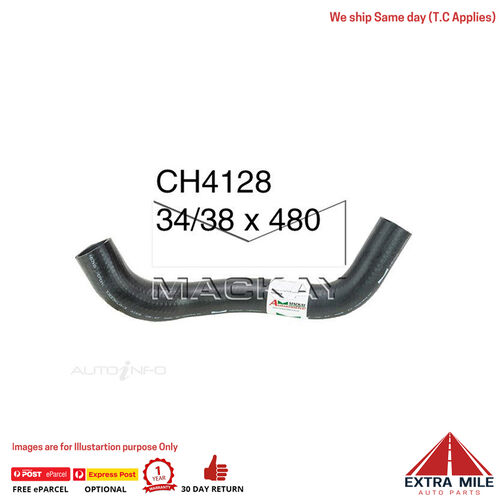 Mackay CH4128 Radiator Lower Hose For Holden Commodore VE 6.0L V8 Ptl Man&Auto