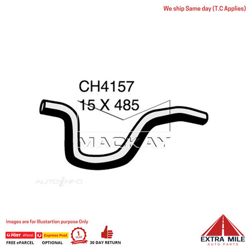 Mackay Heater Hose For Subaru Impreza GG 2.0L F4 Petrol Manual / Auto  - CH4157