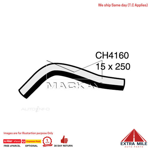 CH4160 Engine By Pass Hose for Toyota Camry ACV40R 2.4L I4 Petrol Manual & Auto