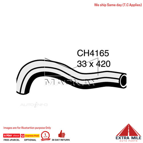 Mackay Radiator Lower Hose For Nissan Tiida C11 1.8L Petrol Manual & Auto