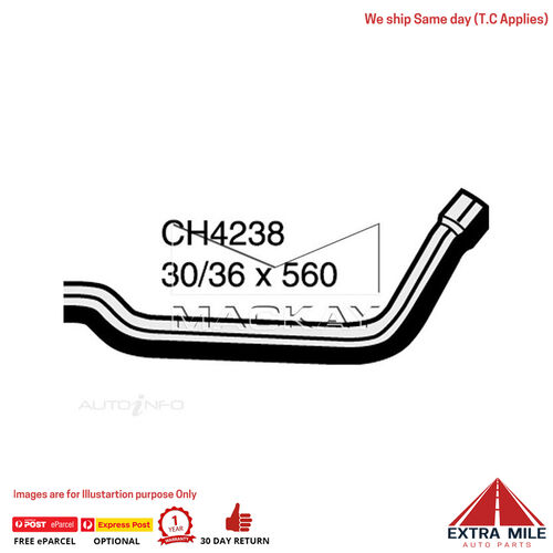 Mackay CH4238 Radiator Upper Hose For Mini Cooper R50 1.6L I4 Petrol Manual/Auto