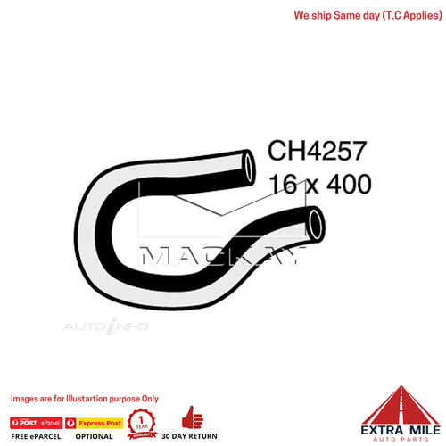 Mackay Engine By Pass Hose For Honda Civic EK 1.6L Petrol Manual / Auto