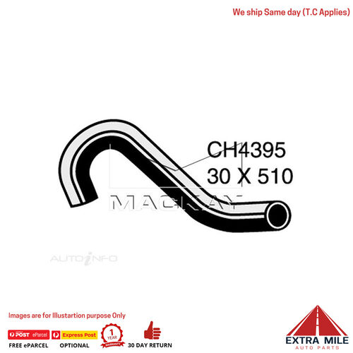 Mackay Radiator Upper Hose For Audi 90 B3 2.2L I5 Petrol Manual / Auto 