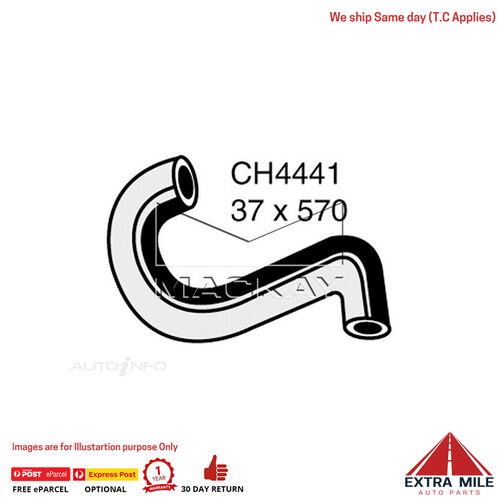 Mackay Radiator Upper Hose For Alfa Romeo 75 . 2.0L Petrol Manual/Auto - CH4441