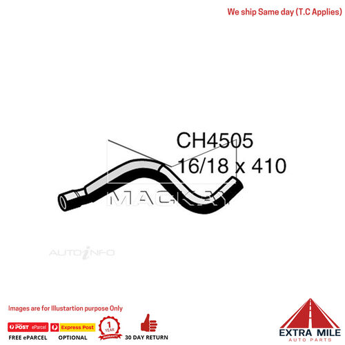 CH4505 Heater Hose for Toyota Celica ST204R 2.2L I4 Petrol Manual & Auto Mackay