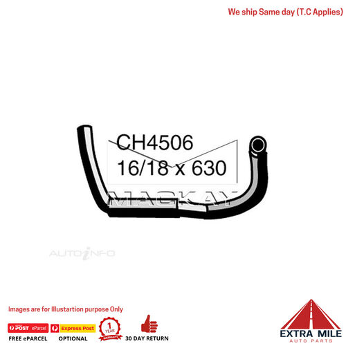 CH4506 Heater Hose for Toyota Celica ST204R 2.2L I4 Petrol Manual & Auto Mackay