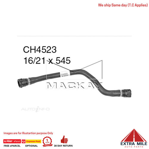 Mackay Engine By Pass Hose For BMW 323i E46 2.5L Petrol Manual / Auto  - CH4523