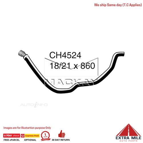 Mackay Heater Hose For BMW 323i E46 2.5L Petrol Manual / Auto  - CH4524