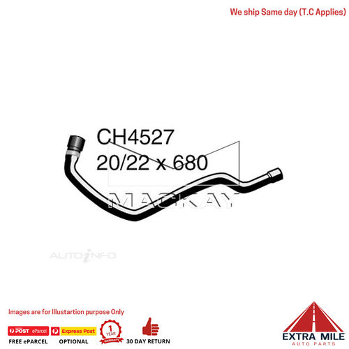 CH4527 Heater Hose for BMW 323i E46 2.5L I6 Petrol Manual / Auto Mackay