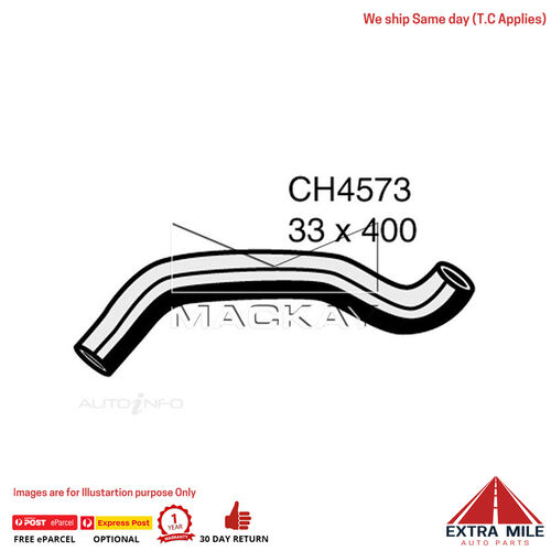 Mackay CH4573 Radiator Upper Hose For Daewoo LACETTI J200 1.8L I4 Ptl Man&Auto