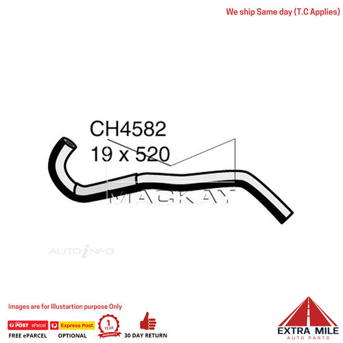 Mackay Heater Hose For Holden VIVA JF 1.8L Petrol Manual / Auto  - CH4582