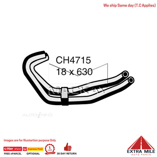 Heater Hose for Hyundai iLOAD TQ 2.4L I4 Petrol Manual / Auto Mackay