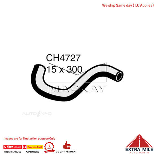 Mackay Engine By Pass Hose For VolksWagen Beetle 9C 1.6L Petrol Manual / Auto