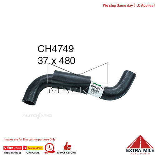 Mackay CH4749 Radiator Upper Hose For Subaru Impreza G3 2.0L F4 Ptl Manual/Auto