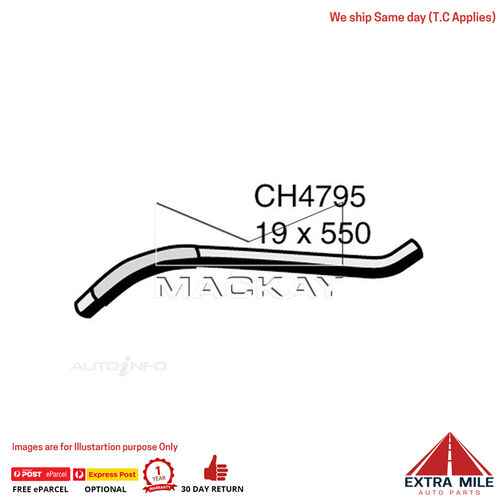 Mackay Radiator Hose For Misc Mazda MPV LW 3.0L V6 Petrol Manual/Auto - CH4795