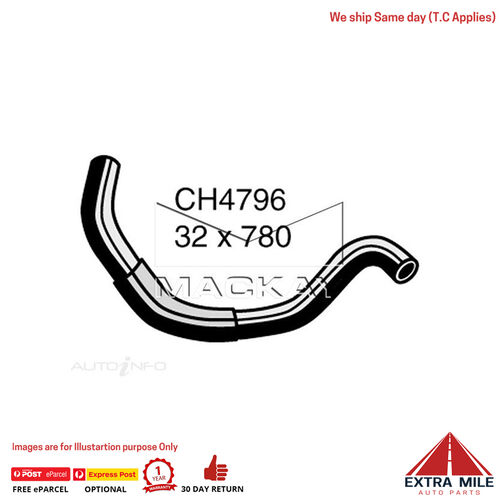 Mackay Radiator Lower Hose For Kia Cerato LD 2.0L Petrol Auto  - CH4796