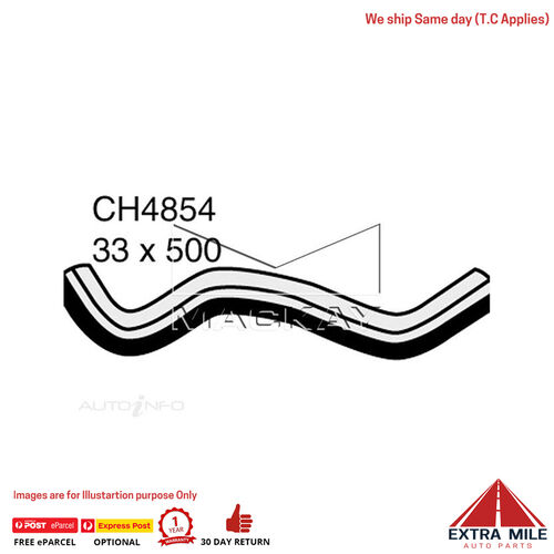 Mackay CH4854 Radiator Upper Hose For Nissan Patrol GU 3.0L I4 Turbo Dslan&Auto