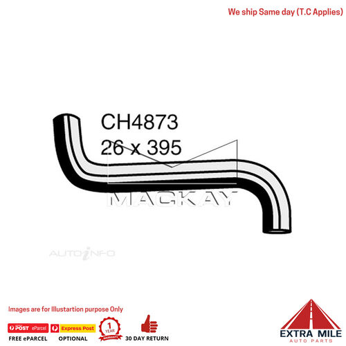  CH4873 Radiator Upper Hose For Right Subaru Outback BH 3.0L F6 Ptl Man&Auto