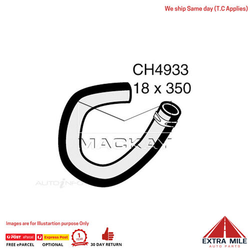 Mackay Heater Hose For Ford Falcon FG 4.0L Petrol Manual & Auto  - CH4933