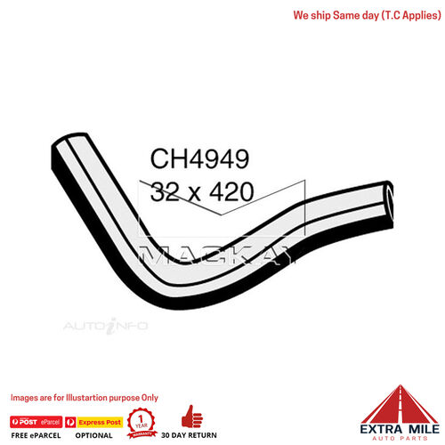 Mackay CH4949 Radiator LW Hose For Ford Courier PH 4.0L V6 Petrol Manual & Auto