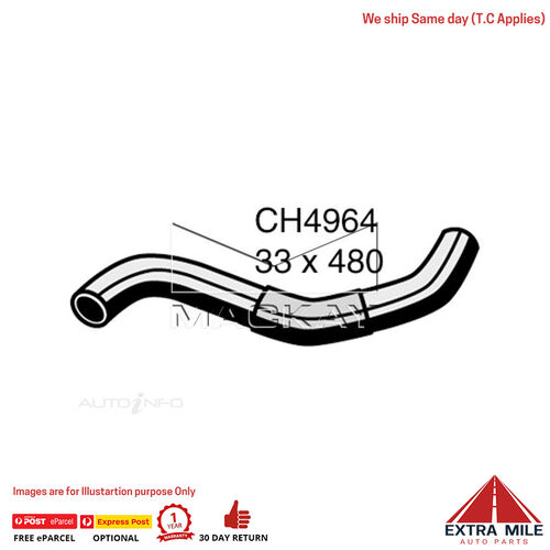 Bottom Hose For INFINITI G35 3.5 Litre VQ35HR 