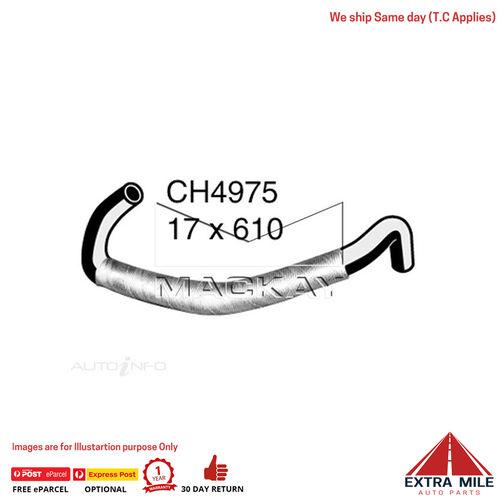 Mackay Heater Hose For Hyundai i30 FD 1.6LTurbo Diesel Manual / Auto  - CH4975