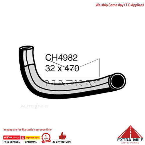 Mackay Radiator Lower Hose For Mazda CX7 ER 2.3LTurbo Petrol Manual/Auto