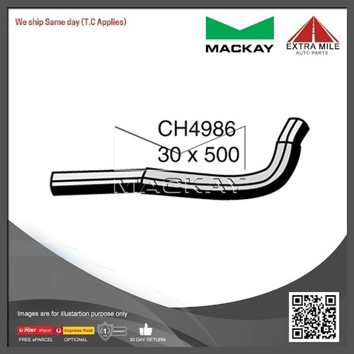 Mackay Lower Radiator Lower Hose For Mazda Mazda6 Gh 2.5L I4 Manual/Auto-CH4986