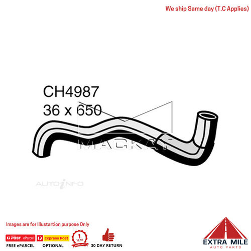 Mackay Radiator Lower Hose For Mazda MPV LW 2.5L V6 Petrol Manual/Auto - CH4987