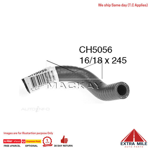 CH5056 Heater Hose for Toyota 4 Runner VZN130R 3.0L V6 Petrol Manual & Auto