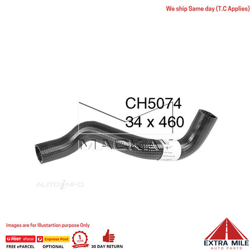 Mackay CH5074 Radiator Upper Hose For Nissan Navara D40 2.5L I4 Turbo Dslan&Auto