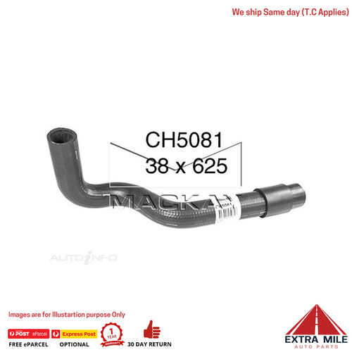 CH5081 Bottom Hose for Chevrolet GMC Hummer H3 3.7 Litre LLR15 Mackay