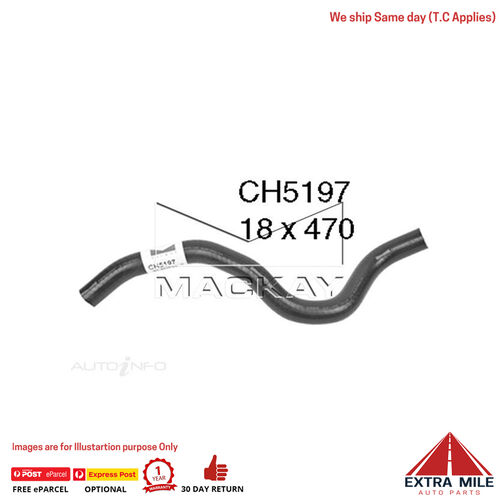 Mackay Heater Hose For Nissan X-Trail T31 2.5L Petrol Manual & Auto  - CH5197