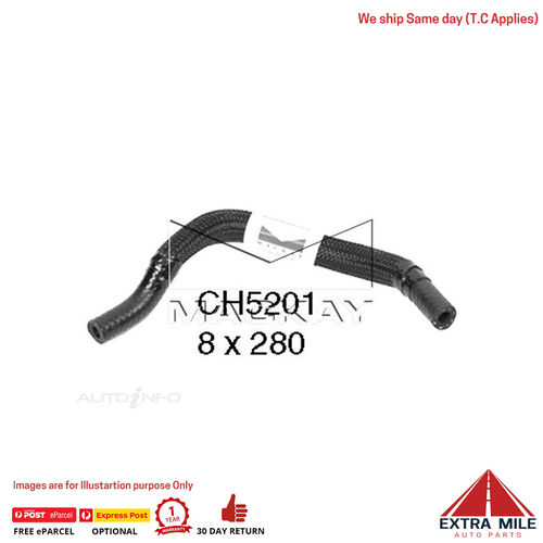 CH5201 Engine By Pass Hose for Nissan X-Trail T31 2.5L I4 Petrol Manual & Auto