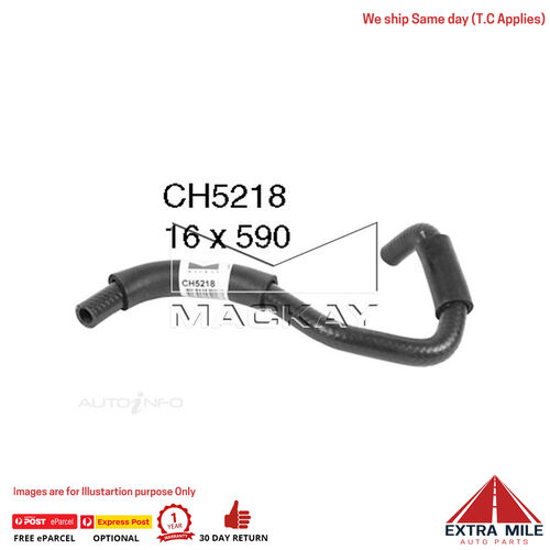 CH5218 Heater Hose for Holden Colorado RC 3.0L I4 Turbo Diesel Manual / Auto