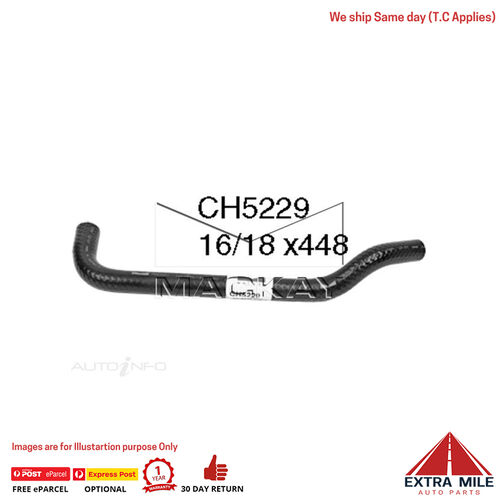 CH5229 Heater Hose for Toyota Rav4 Sxa11R 2.0L I4 Petrol Manual & Auto