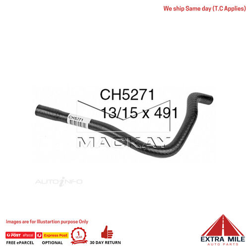 Mackay Heater Hose For Holden Cruze YG 1.5L Petrol Manual / Auto  - CH5271