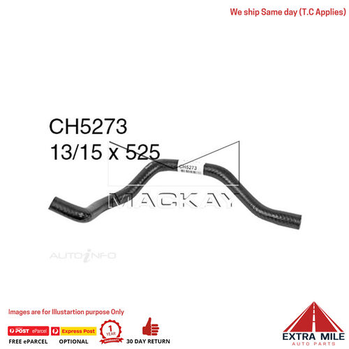 Mackay Heater Hose For Suzuki Ignis RG413 1.3L Petrol Manual / Auto  - CH5273