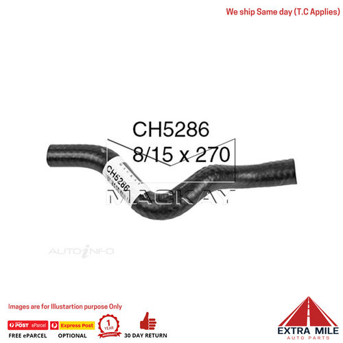 CH5286 Heater Hose for Holden Cruze YG 1.5L I4 Petrol Manual / Auto Mackay