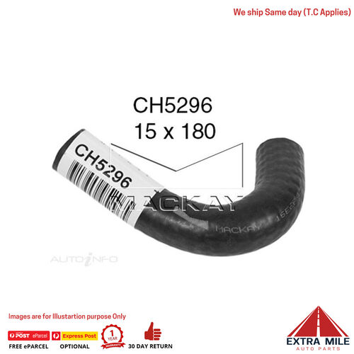 CH5296 Engine By Pass Hose for Nissan Pulsar N15 1.6L I4 Petrol Manual & Auto